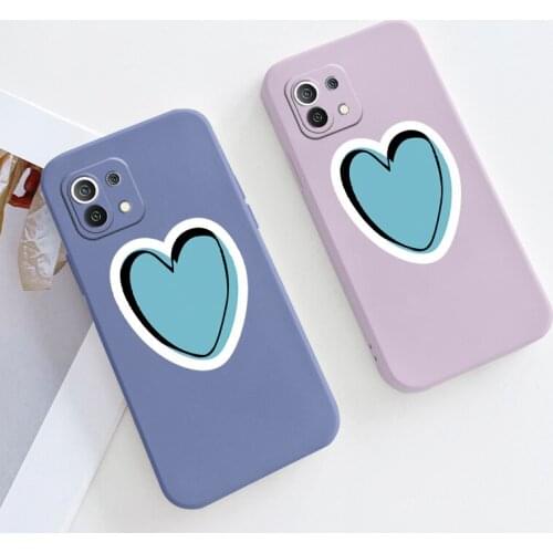 Pure Love Liquid Cover Case For Xiaomi Mi 11 lite Ultra 11i 10T 9T Pro Lite 10 10S 9 8 lite Pro Poco F2 X2 F3 Pro Phone Case