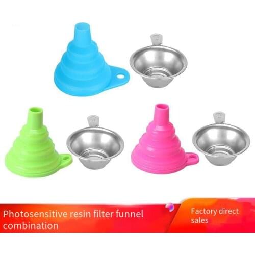 Filter Funnel 3D Printer Parts Light Curing Consumables Combination Is a Good Helper Photosensitive Resin Recovery Scalable Best