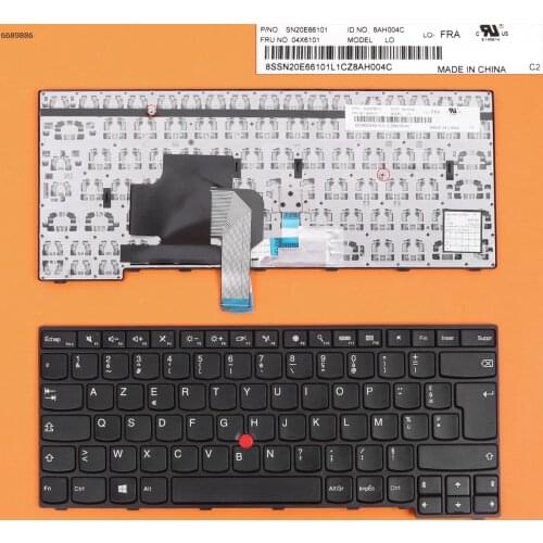 FR French AZERTY New Replacement Keyboard for Lenovo Thinkpad E450 E455 E450C E460 E465 Laptop
