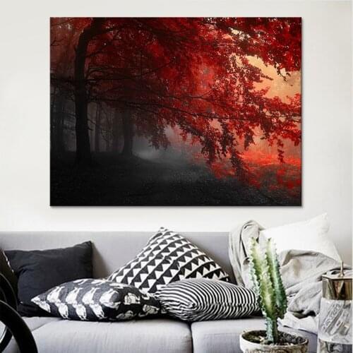 HD Printing Wall Canvas Modular Framework Poster Living Room Modern Beautiful Mangrove Scenery Decoration Pictures Art Painting