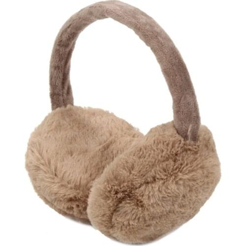 INDJXND Unisex Warm Ear Puff Winter For Women Men Girls Headband Round Foldable Outdoor Skiing Cycling Accessories High Quality