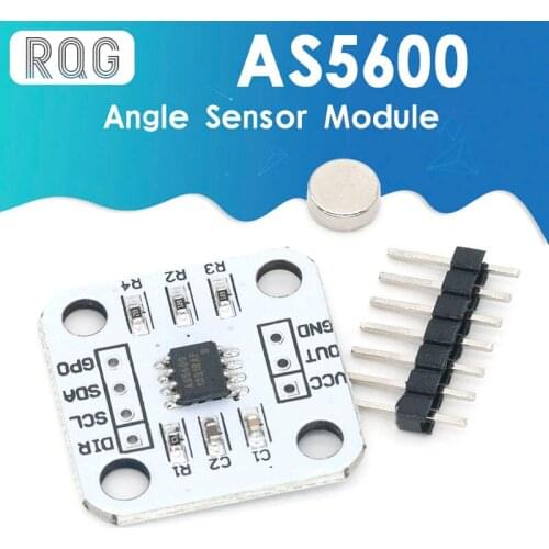 AS5600 magnetic encoder magnetic induction angle measurement sensor module 12bit high precision