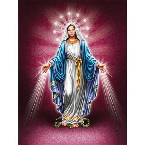 Angel Religion DIY Embroidery 11CT Cross Stitch Kits Craft Needlework Set Printed Canvas Cotton Thread Home Dropshipping