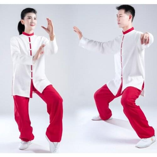 2021 new style women kung fu tai chi uniform traditional Chinese clothing martial arts uniform linen and Polyester Free shipping