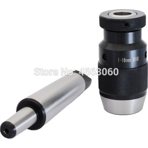 1SET MORSE #2 MT2 B10 B12 B16 B18 B22 chuck collet chuck Self Tighten Keyless Drill Chuck for drilling machine Taper Drill Chuck