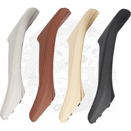Fit For BMW 5 Series F10 F11 F18 520i 523i 525i 528i 535i Right/Left LHD Car Leather Interior Door Handle Sedan Panel Pull Trim