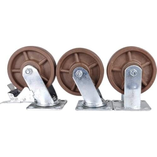 Factory Supply High Quality Industrial Fiberglass Bakelite Wheel Caster 8 INCH direct sale high temperature