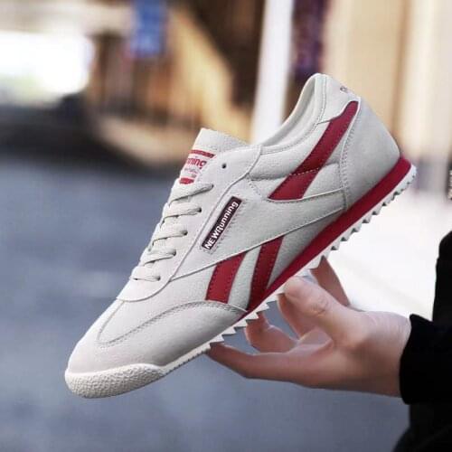 Spring Mens Womens Fashion Low-Cut Flat Non-Slip Comfortable Retro Jogging Shoes Wild Couple Casual Sports Shoes Running Shoes