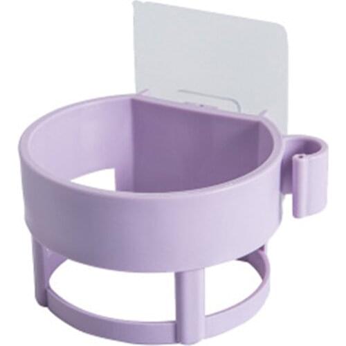 High Quality Wall-mounted Hair Dryer Holder ABS Bathroom Shelf Storage Hairdryer Holder Rack Organizer For Hairdryer