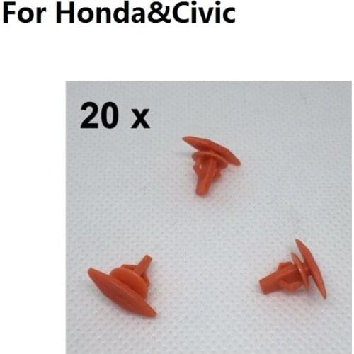 X20 Clips For Honda&Civic Rubber Seal Profile Door and Boot Seal Clips Weatherstrip Clips