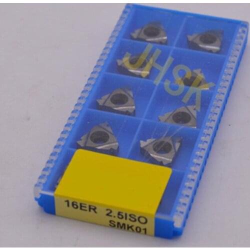 10pcs 16ER 2.5ISO SMK01 Carbide Insert For Aluminum processing