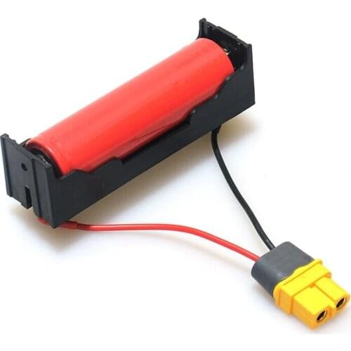 18650 Lithium Battery Box Rechargeable Battery Slot Adaptere for Skyzone Fatshark FPV Goggles RC Drone Smart Balance Charger