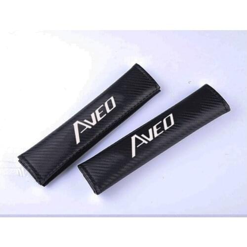 2pcs for Chevrolet Aveo PU Fashion Car Seat Belt Cover Car Seat belt shoulder Pads accessories