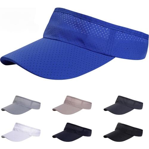 Quick-drying empty top hat with long eaves sun hat sun protection travel hat baseball cap