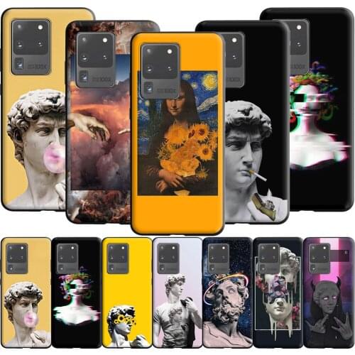 Alternative David Statue Aesthetic Case for Samsung Galaxy A5 A6 A9 M31S S21 S21S S30 Plus Ultra M51 A02 A12 A32 A52 A72 F62 M62