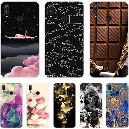 For Huawei Y7 2019 Case Y7 2017 Silicon Back Cover Phone Case For Huawei Y7 TRT-LX1 TRT-LX2 TRT-LX3 Y 7 2017 Soft TPU Case Cover