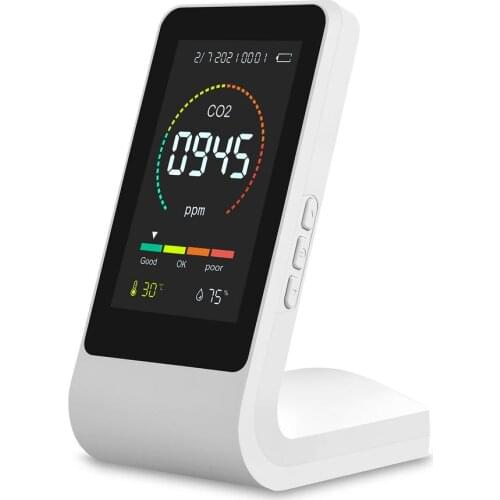 Air Monitor CO2 Carbon Dioxide Detector Greenhouse Warehouse Air Quality Temperature Humidity Monitor Fast Measurement Meter