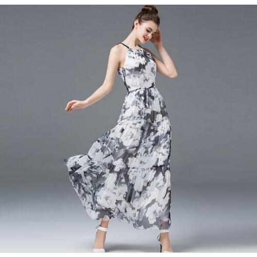 EIGHT UP Summer Chiffon Dresses