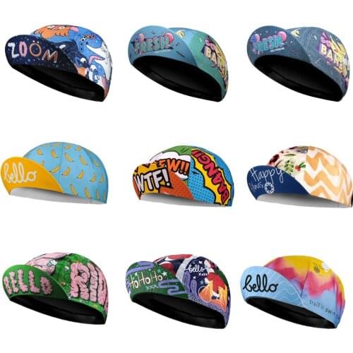 Hot Classic Cycling Caps Summer MTB Road Bicycle Outdoor Sports Bike Hat Free Size Be Elastic 9 Style Arbitrary Choice