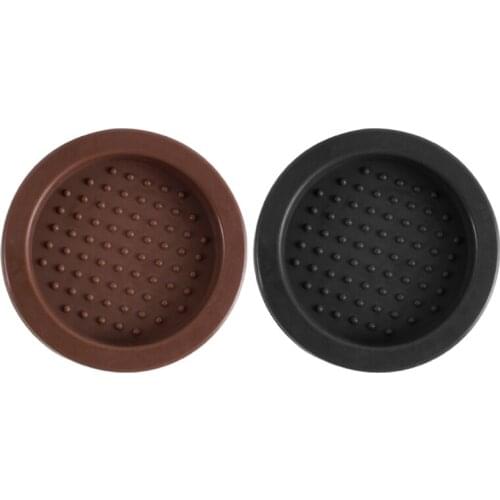 Silicone Coffee Tamper Holder Pad Round Mat Stand Thicken Anti-Skid Non-Slip Espresso Powder Maker Machine Accessories