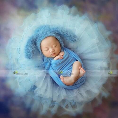 Stretch fabric Stretch jersey knit wrap Newborn photography props Blue Knit Stretch Wrap Denim Stretch Wrap