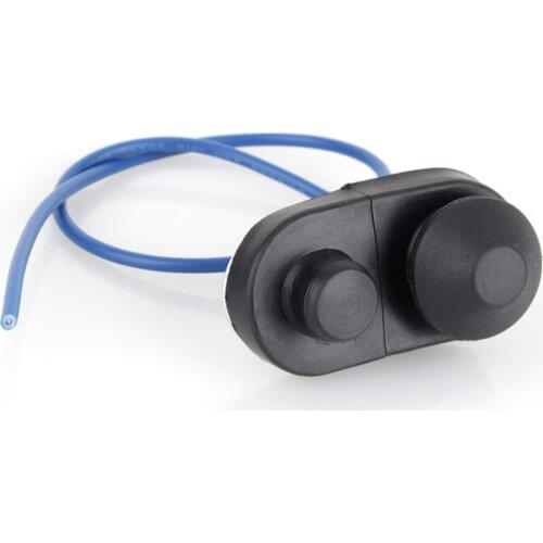 Universal Black Interior Door Light Switch Button For Car Vehicle Door Lamp Switch Accessories