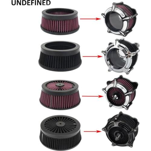 Motorcycle Air Filter Core Element Repalecment for Harley Sportster 883 1200 XL Touring Road King Softail Dyna Air Cleaner Kit