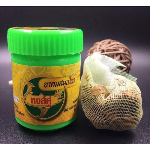 2 Pieces Hong Thai Traditional Thai Herbal Inhalant Inhaler, Nose flow carsick refreshing Refreshing Essences