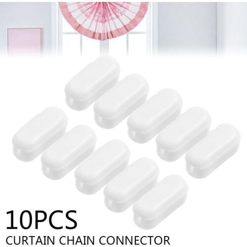 Vertical Roller Blind Curtain Connector Clips Joiner Curtain Repair Parts Plastic Roller Blind Pull Cord Connector Spare Set