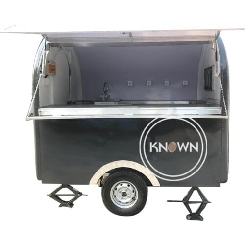 2021 New Design Fast Food Trailer Outdoor Hot Dog Snack Camper Cart Hamburger Pizza Ice Cream Camping Truck