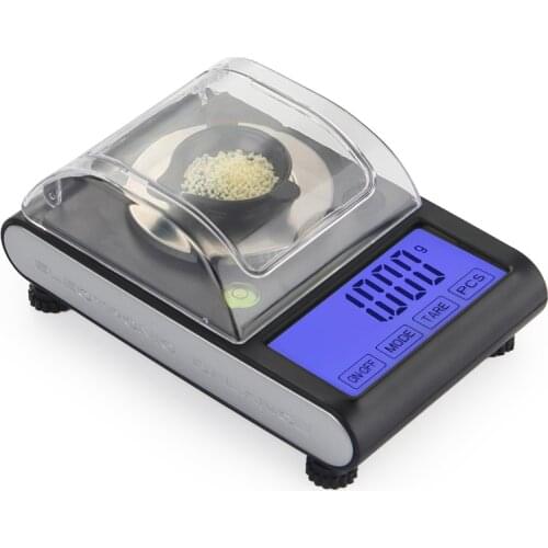 50g 0.001g Kitchen medicinal material spices Scale High Precision Carat Scale LCD Digital jewelry Diamond Scale Gold Lab Balance