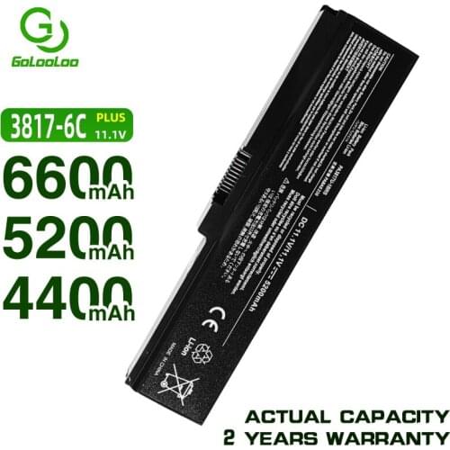 Golooloo PA3817U-1BRS Laptop Battery for Toshiba Satelite L745 L755 L645 L655 L700 L730 L735 L740 A660 C640 C650 C655 C660 L510