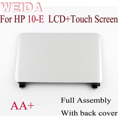 WEIDA For HP Pavilion Touchsmart 10-E NOTEBOOK 10Z-E000 TS PC LCD Touch Screen back case Complete Assembly