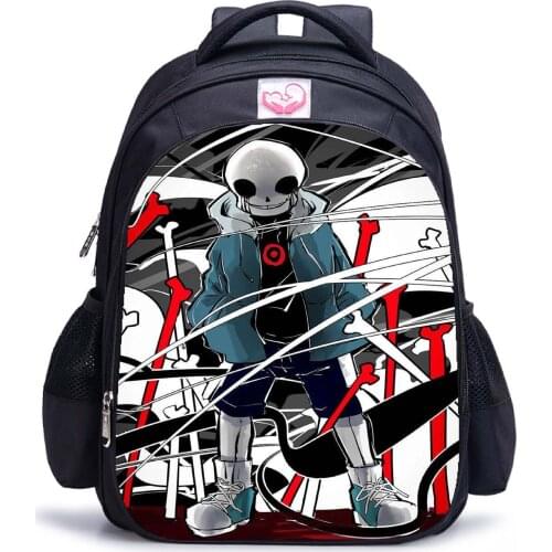 Undertale Kids Games Backpack New Children Teenagers School Rucksack For Girls Boys School Bags Mochilas 13-16inch