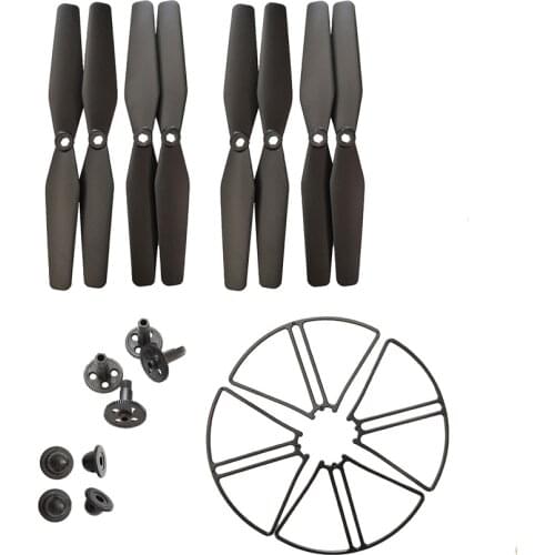 20PCS RC Quadcopter SJRC S20 S30 S20W S30W Spare Part Kit Propeller Protection Frame Main Gear Propeller Fixed Cover Accessory