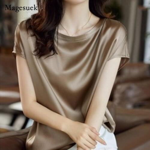 Magesuek Women's Silk T-Shirts