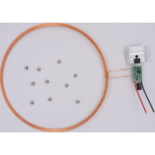 One-to-Many Long-Distance Wireless Power Supply Inductive Charging Module Wireless Power Supply Lamp