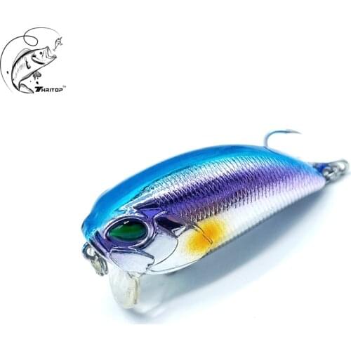 Thritop Professional Hard Baits Crankbait Lures TP060 4.5cm 8g 5 Various Colors Artificial Lure Wobblers Fishing Tackle