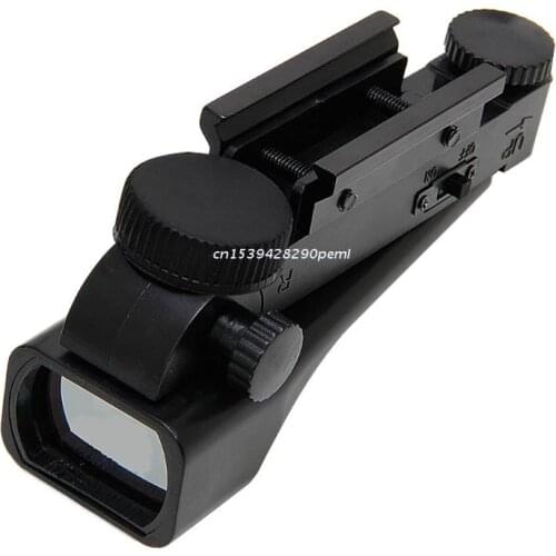 1x20x30 Reflex Red Dot Wide View Sight Scope 11/20mm Weaver Rail Mounts Dropship