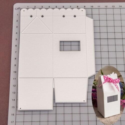 Assembly Milk Box Metal Cutting Dies Stencils for Diy Scrapbooking Stamp/photo Album Decorative Embossing Diy Paper Cards