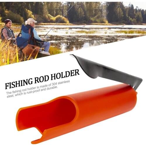 Outdoor Fishing Rod Holders Fishing Stainless Steel Pole Tackle Storage Outdoor Fishing Accessories Fishing Bracket