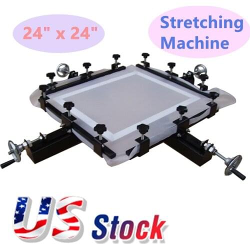 CALCA High Precise 24" x 24" Manual Screen Stretching Machine Screen Printing Stretcher