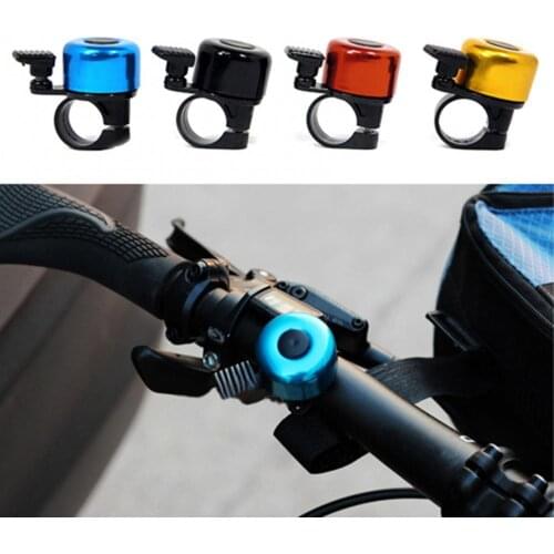 1 PC Mountain Road Bike Bell Bicycle Handlebar Metal Horn Mini Safety Warning Alarm Bicycle Outdoor Riding Accessories