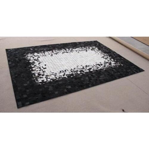 2018 free express delivery 1 piece 100% natural cowhide leather auto carpet