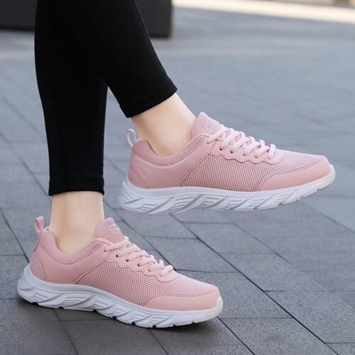 2021 Womens Shoes Fashion Women Sneakers Soft Soles High Quality Vulcanized Flat Women Sport Shoes