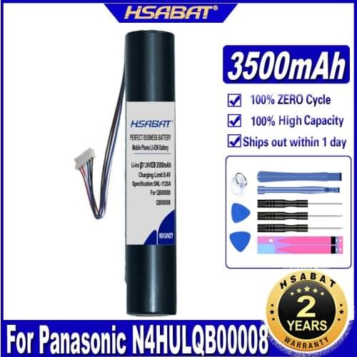 HSABAT N4HULQB00008 3500mAh Battery for Panasonic N4HULQB00008 Laptop Batteries