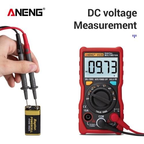 ANENG V02B Analog Digital Multimeter EsrMeter Transistor Tester Multimetro Multimeter Auto Peak Power Off Meter Car Multi Meter