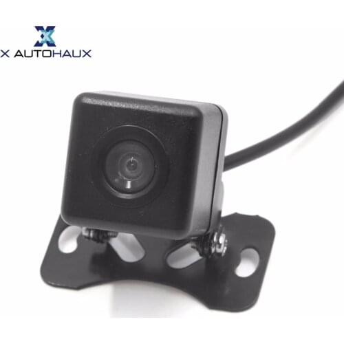 X AUTOHAUX Universal Black 1/4 CCD Car Wide Lens Rear View Reverse Backup Parking Camera