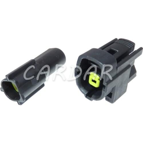 1 Set 1 Pin Denso Automotive Connector Horn Socket Knock Sensor Plug With Terminal For Honda