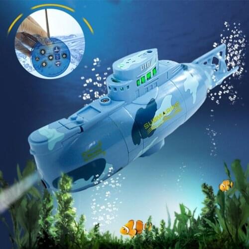 Mini Submarine 3311 Radio Control Submarine Racing Boat Universal Rc Toys For Children Portable Children RC Speedboat Model